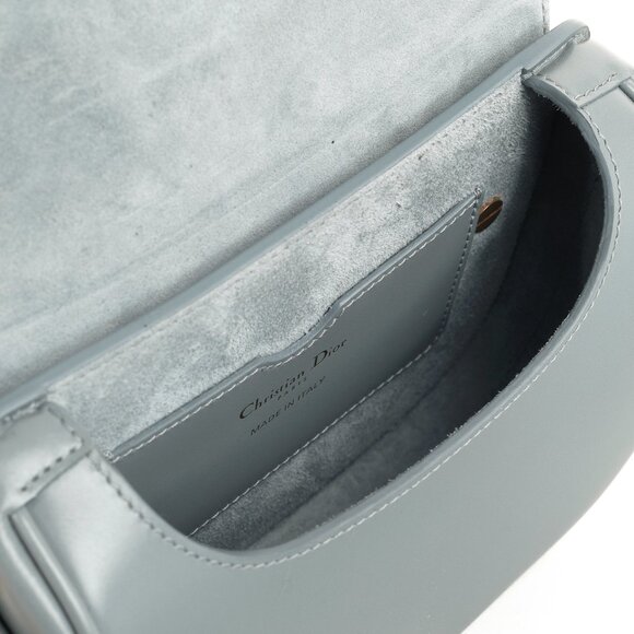 Christian Dior Bobby Blue Calfskin Leather Crossbody Bag - Picture 13 of 15